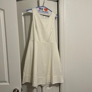 White House Black Market A-Line White Dress